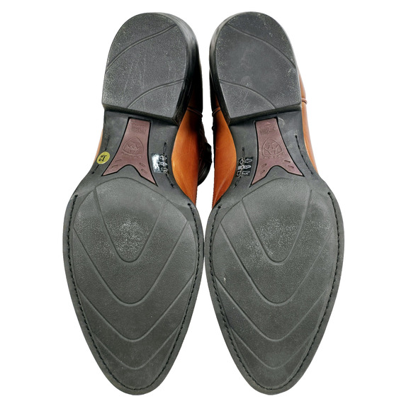 ARIAT Heritage R Toe Men's 13" Brown Western Boots Size 12D 34740 Cowboy Trucker - Picture 10 of 12